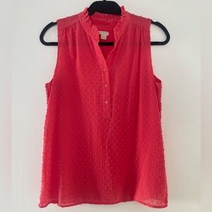 J Crew Dotted Blouse